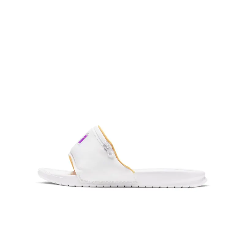 Nike Benassi JDI Fanny Pack White Topaz Gold White/Topaz Gold-White (CJ0604-100)