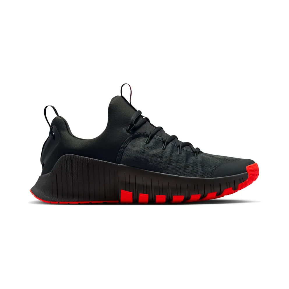 Nike Free Metcon 6 Dark Smoke Grey Bright Crimson (FJ7127-008)