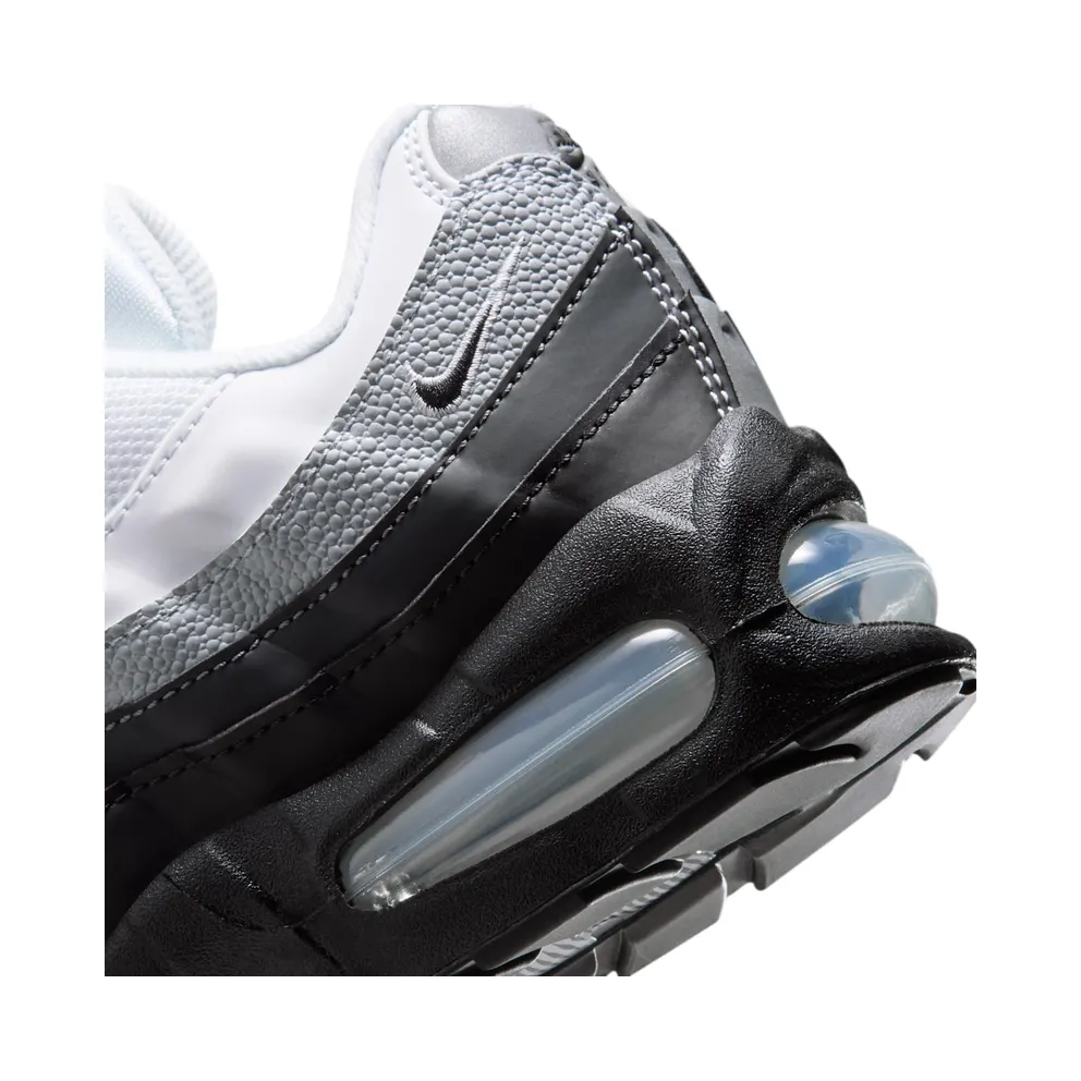 Nike Air Max 95 GS ‘Big Bubble – Black White Wolf Grey’ “Black / White / Wolf Grey” (II4130-021)