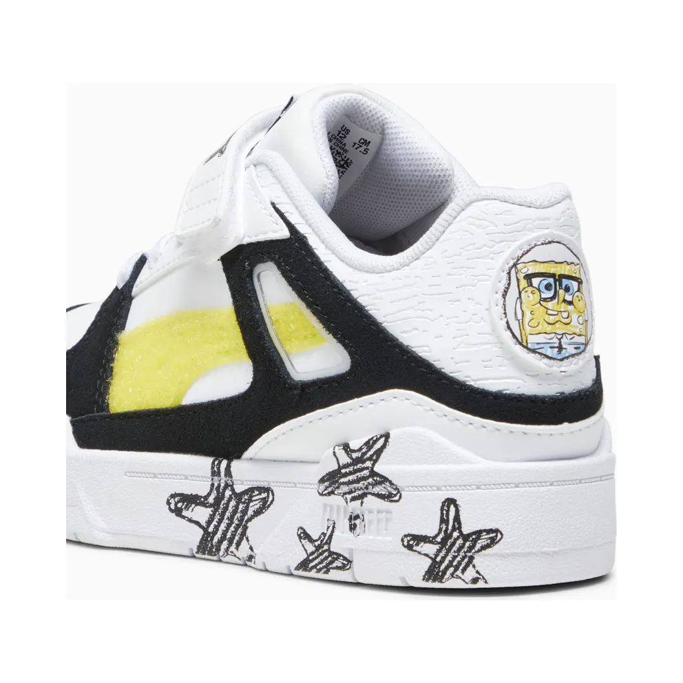 Puma x SPONGEBOB SQUAREPANTS Slipstream White/Black (393894-01)