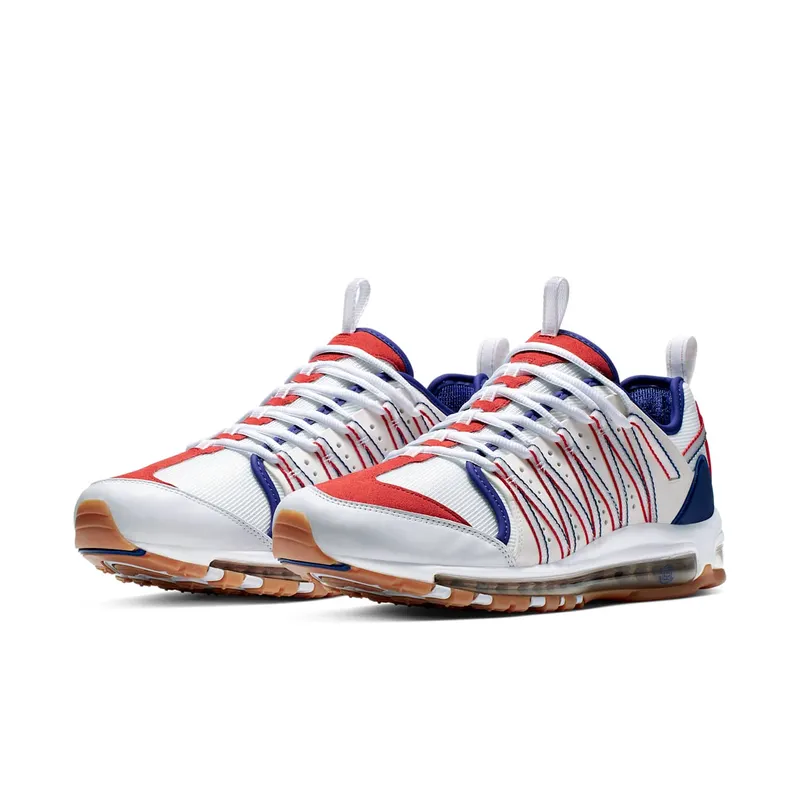 Nike x CLOT Air Max 97 Haven White Royal Red (2019) (AO2134-101)