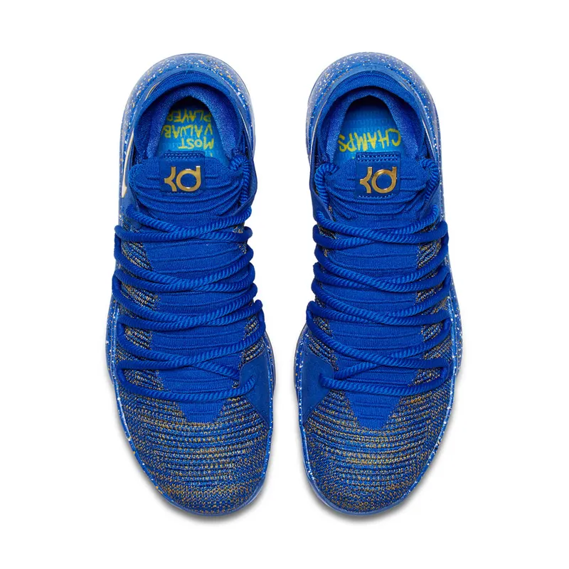 Nike KD 10 Finals Racer Blue/Metallic Gold (897815-403)