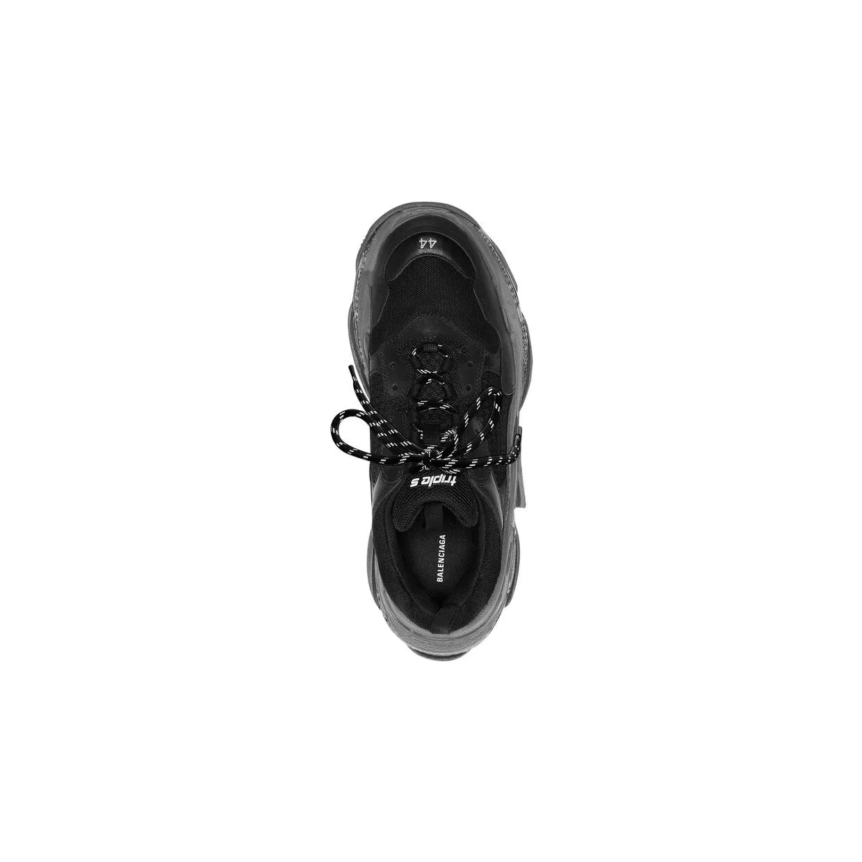 Balenciaga Triple S Clear Sole Black (541624W2FB11000) (5)