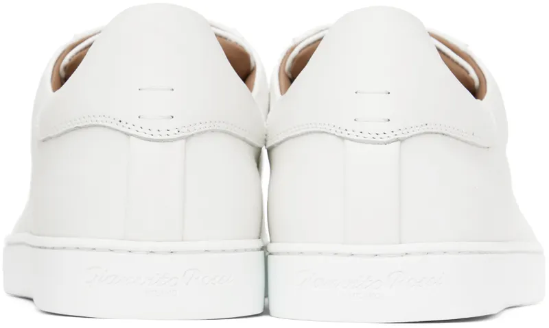 Gianvito Rossi White Leather Low-Top (S26340-M1WHT-CLN)