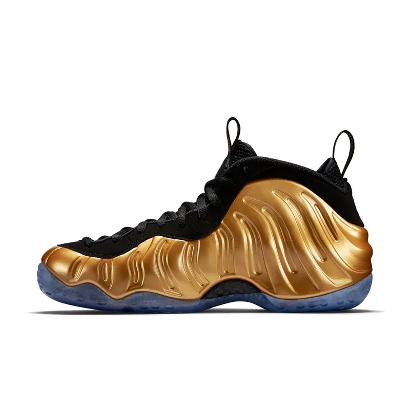 Nike Air Foamposite One Metallic Gold Metallic Gold/Metallic Gold-Black (314996-700)