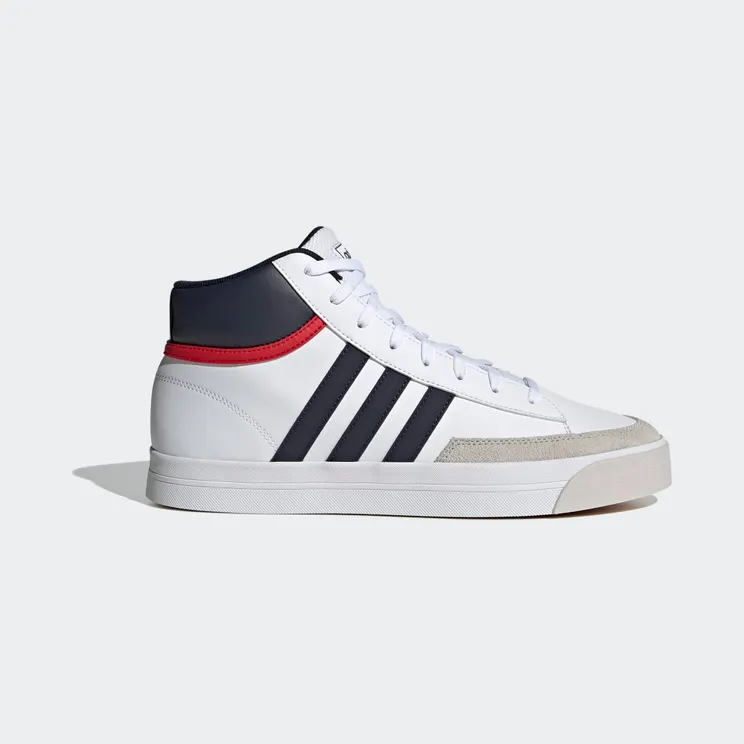 adidas Retrovulc Mid Cloud White / Legend Ink / Scarlet (H02462)