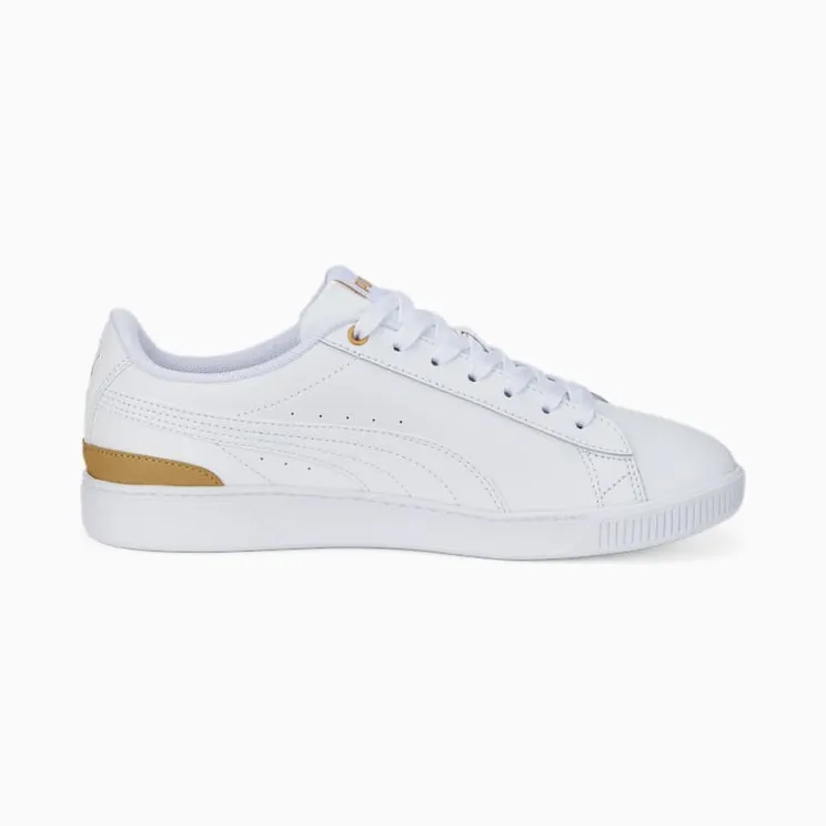 Puma Vikky V3 leren Gold/White (38311508)