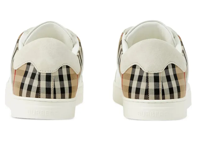 Burberry Check Panelled “White” (8069089 MF STEVIE A9022) (2)