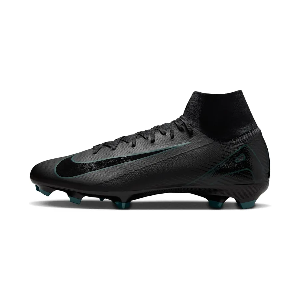 Nike Mercurial Superfly 10 Pro FG Black Deep Jungle (HF9433-002)
