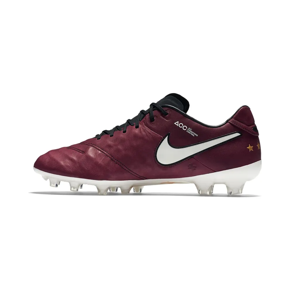 Nike Tiempo Legend 6 SE FG Andrea Pirlo Merlot/Sail-Metallic Vivid Gold (835364-601)