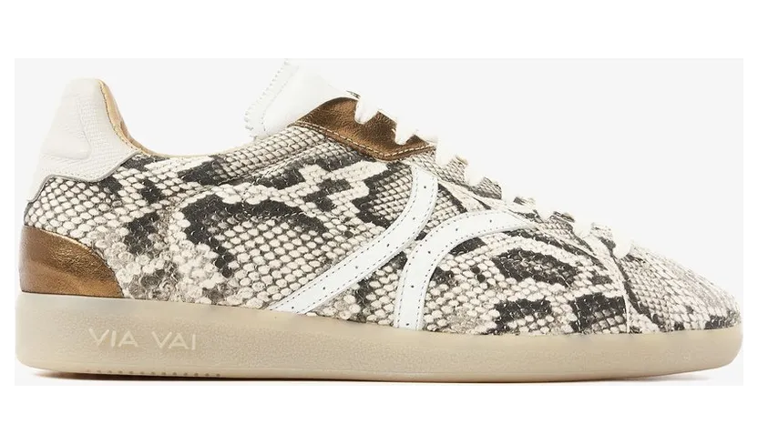 VIA VAI sneaker Beige,Slangenprint (62394-03-204)