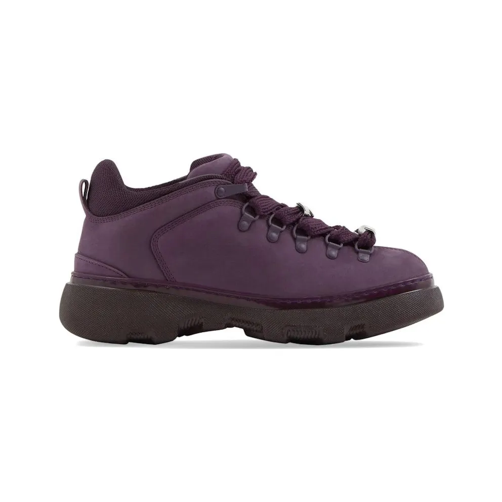 Burberry Nubuck Trek Boot Purple (8074575)