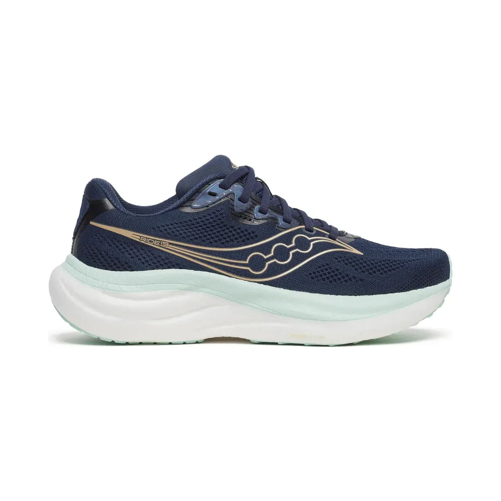 SAUCONY Ride 19 “Navy / Aqua” (S11055-110)