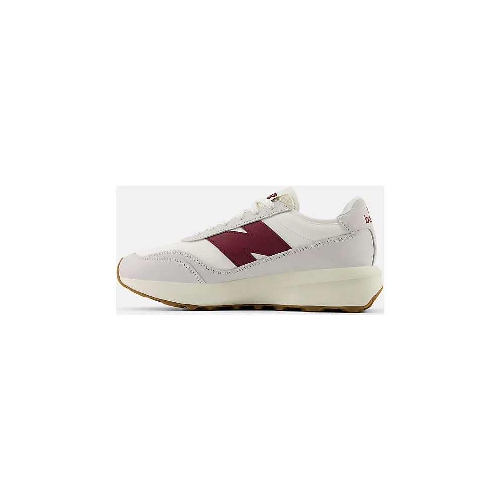 New Balance 370 Sea Salt Classic Crimson Gum (U370CB)