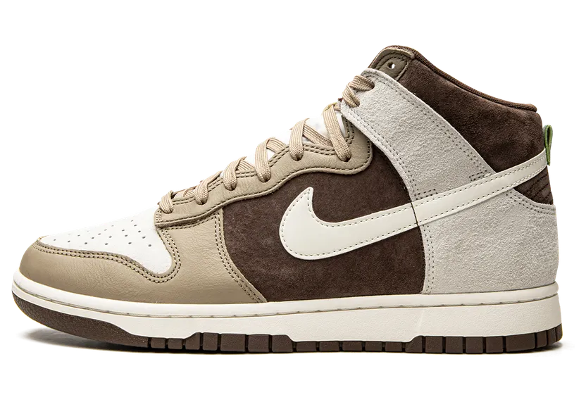 Nike Dunk High Light Chocolate – “Sail / Sail / Khaki / Light Chocolate” (DH5348-100)