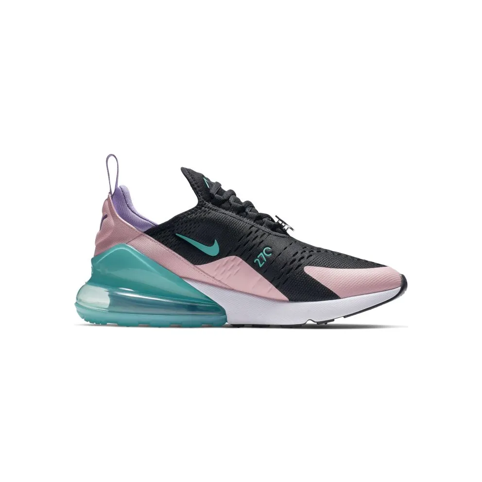 Nike Air Max 270 Have a Day Black/Hyper Jade-Bleached Coral-Space Purple (CI2309-001)