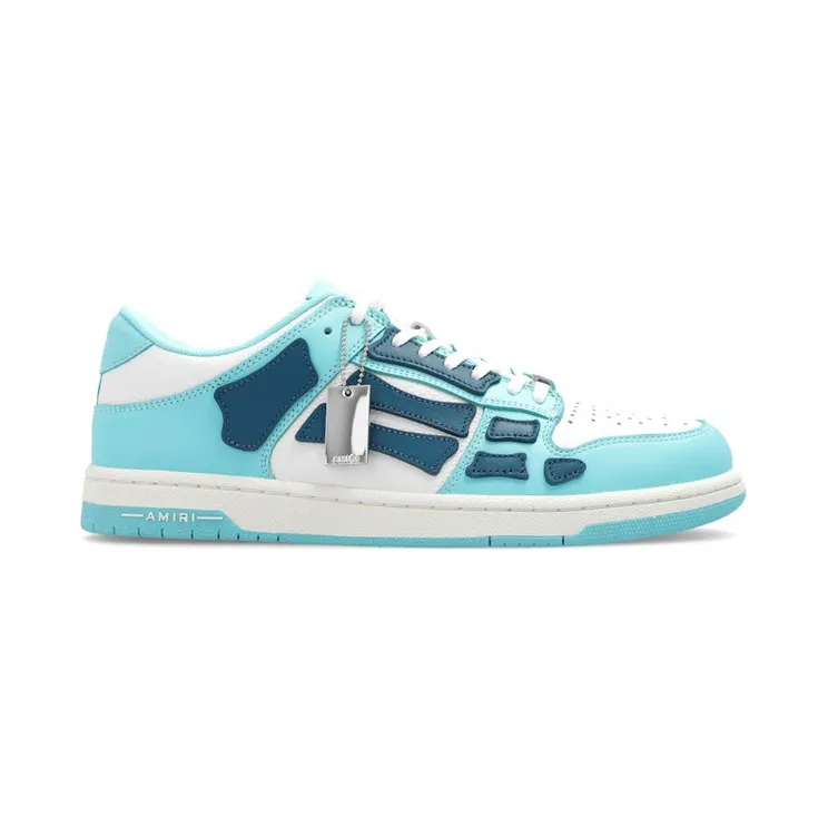 AMIRI Skel Top Low Teal Slate Blue (PF23MFS025-533)