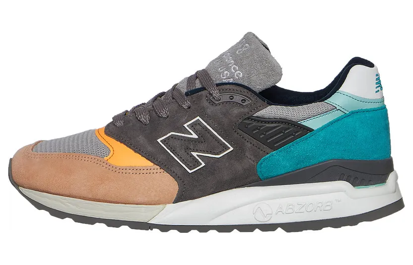 New Balance M998 AWB Made in USA Grey / Blue (702141-60-12)