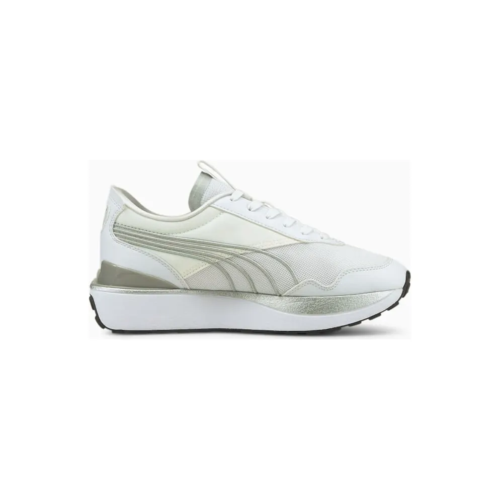 Puma Cruise Rider Metal Damen Weiß/Silber (381615-01)