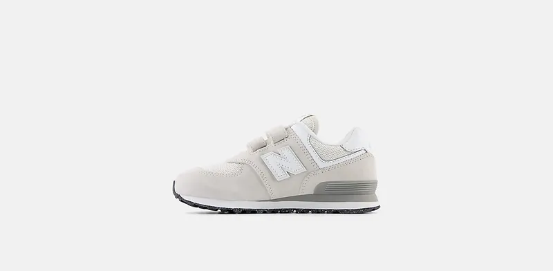 NEW BALANCE 574 HOOK & LOOP “NIMBUS CLOUD / WHITE” (PV574EVW)