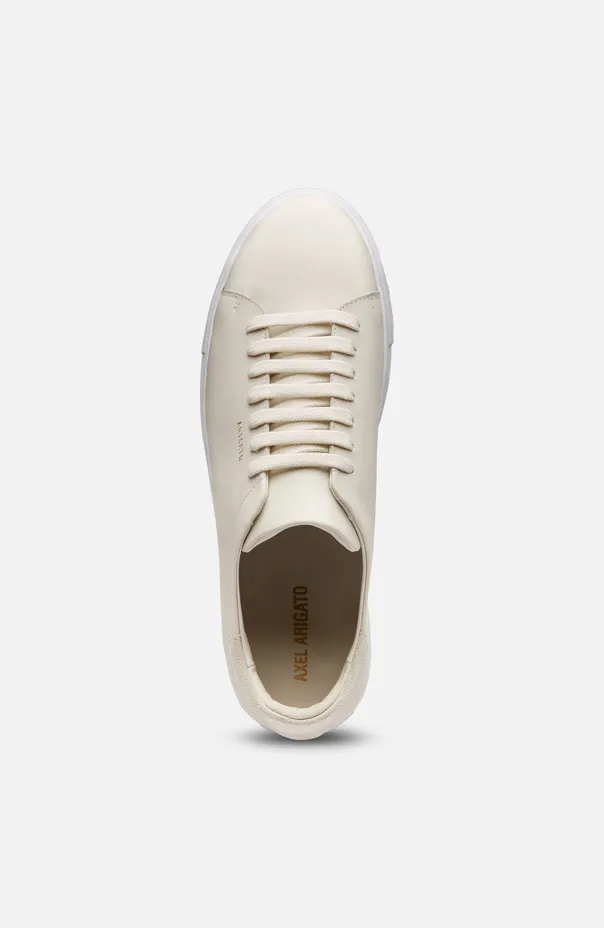 Axel Arigato Clean 90 Sneaker “Light Beige,White” (F4052001) (4)