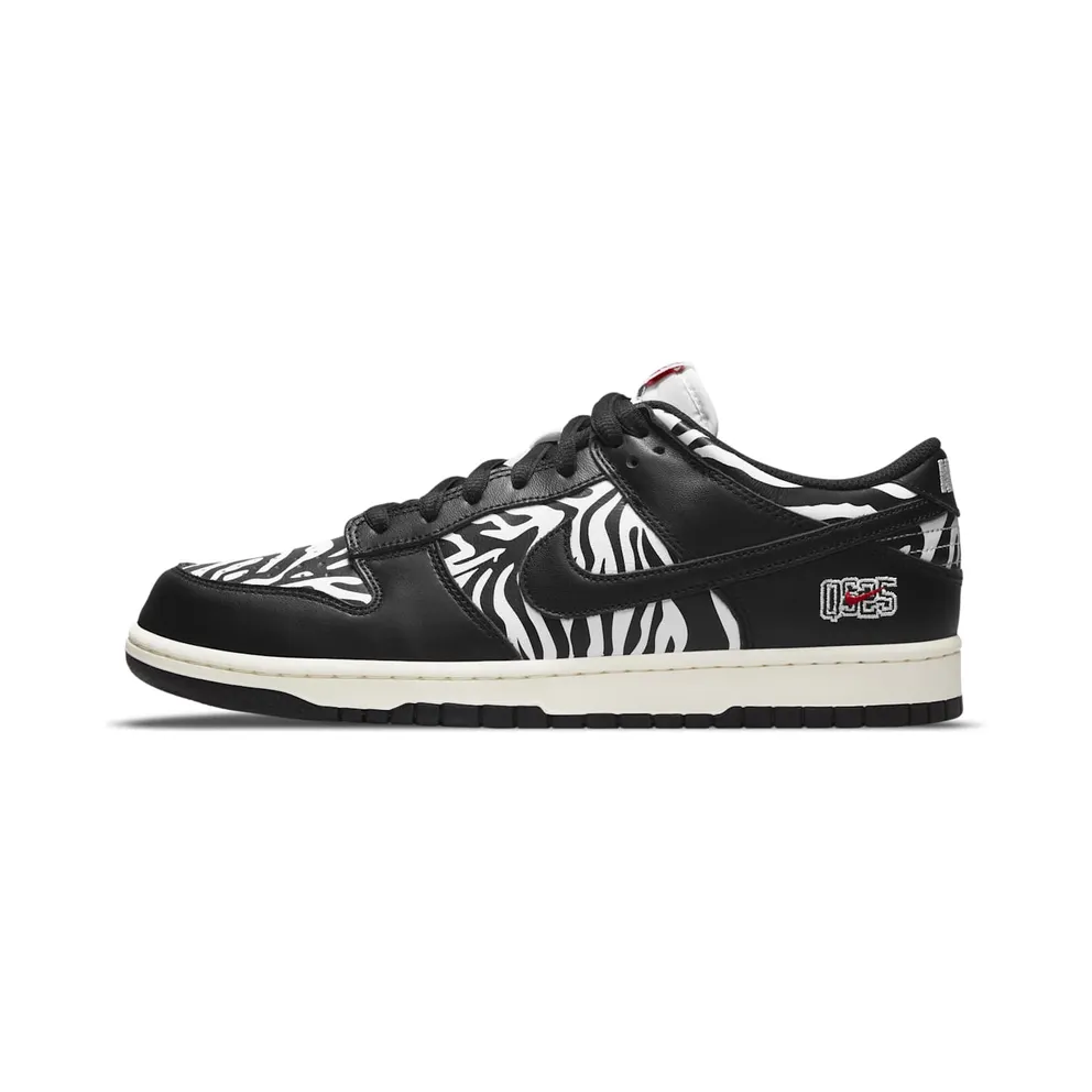 Nike SB Dunk Low Quartersnacks Zebra (DM3510-001)