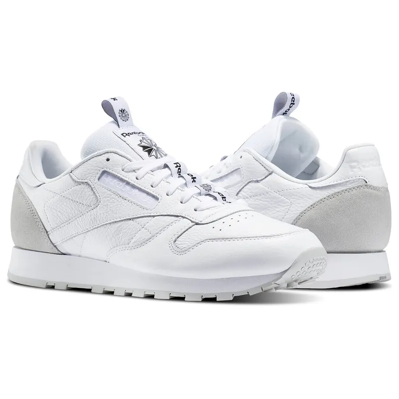 Reebok Classic Leather IT White Skull Grey White/Skull Grey-Black (Other Brands Reebok)