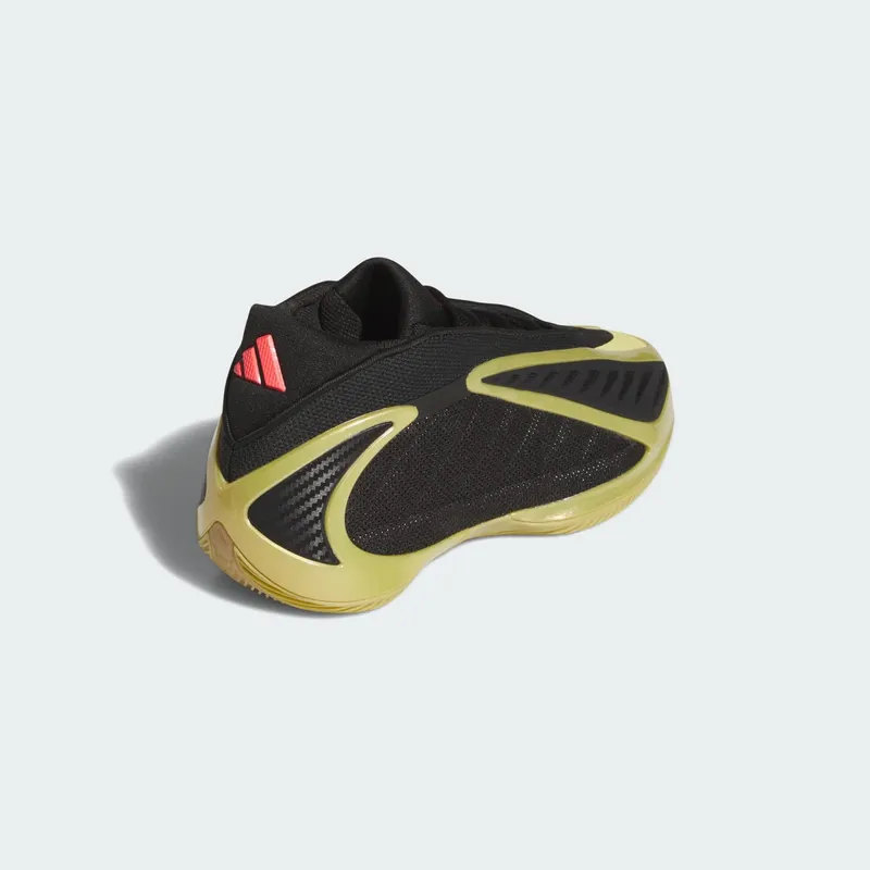 Adidas Anthony Edwards 2 J Core Black / Gold Metallic / Solar Turbo (KJ5514)