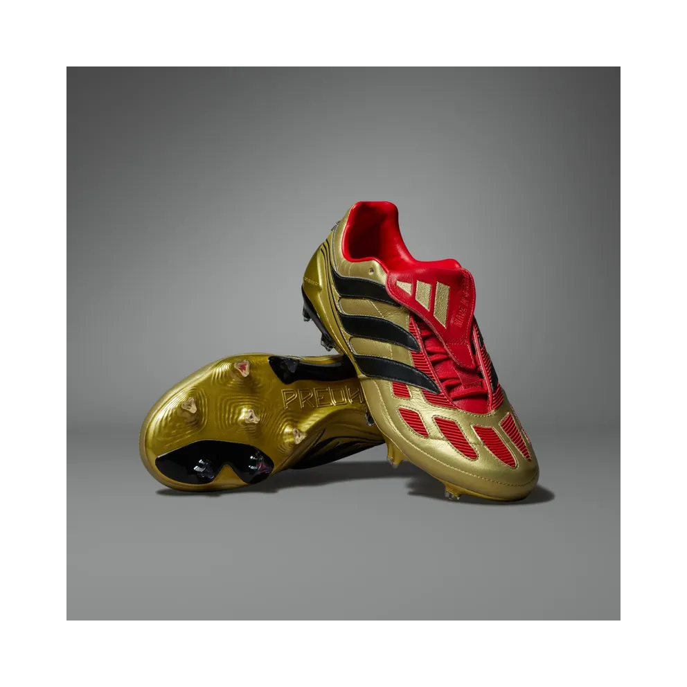 adidas Predator Precision FG Zinedine Zidane Gold Metallic Made in Germany (IH0944)