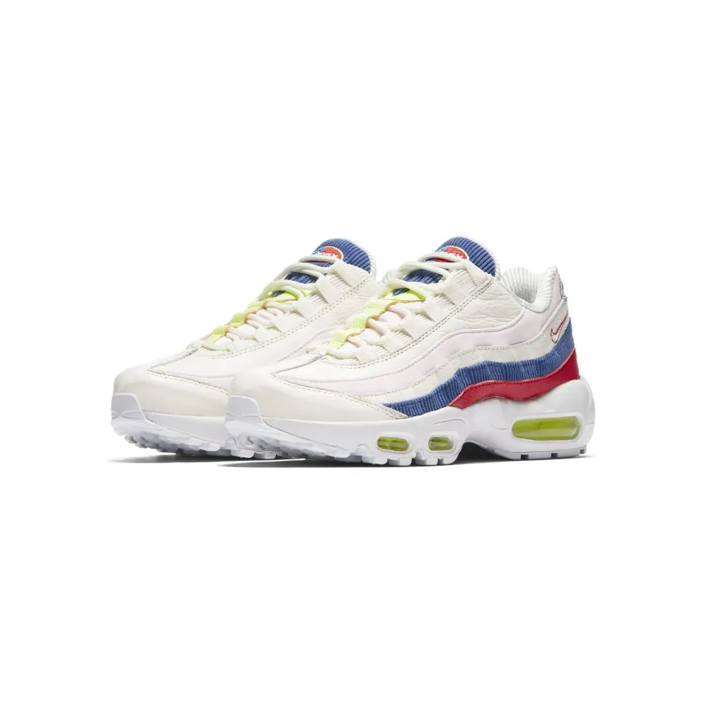 Nike Air Max 95 Corduroy Panache (W) Sail/Racer Blue-Arctic Pink (AQ4138-101)