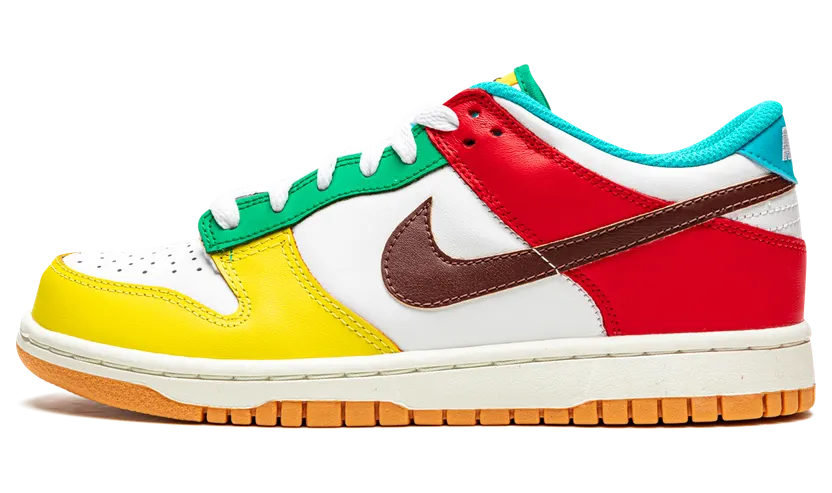 Nike Dunk Low Free 99 White (GS) (2021) (CZ2496-100)