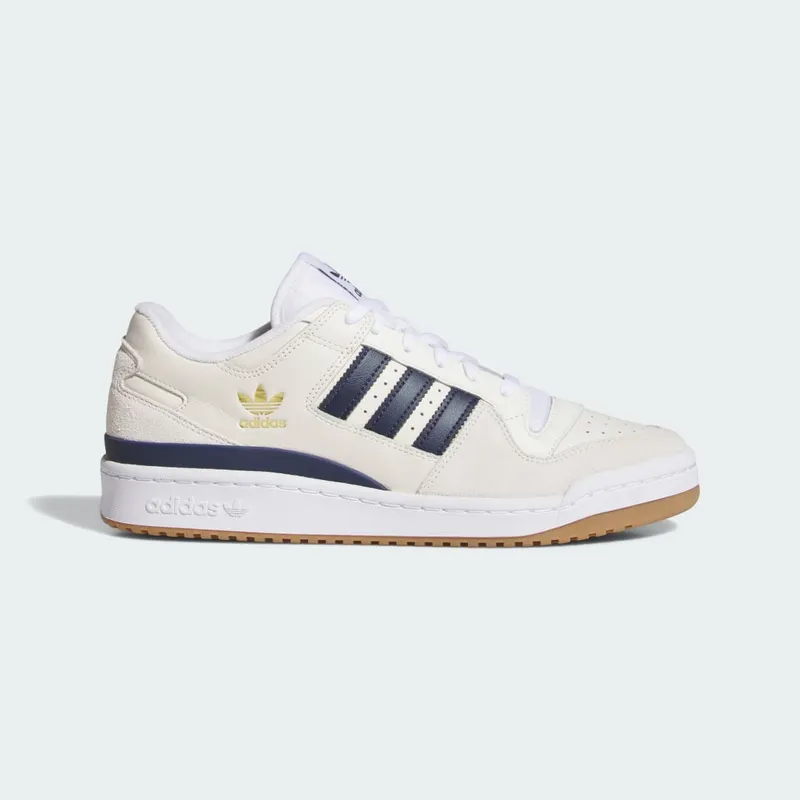 Adidas Forum Low Chalk White / Collegiate Navy / Cloud White (HQ9422)