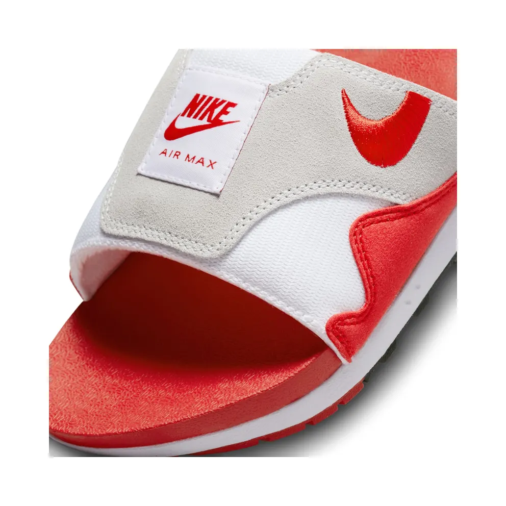 Nike Air Max 1 Slide White University Red (DH0295-103)