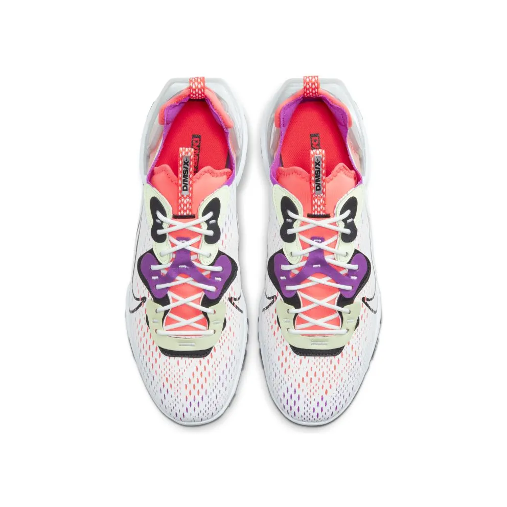 Nike React Vision Barely Volt Laser Crimson Summit White/Barely Volt-Laser Crimson-Black (CD4373-102)