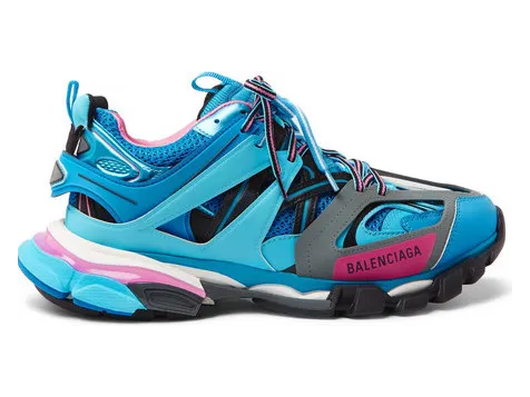 Balenciaga Track Runners Blue
