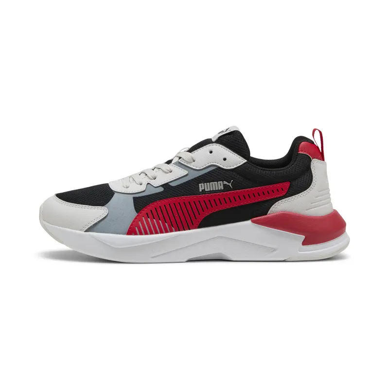 Puma X-Ray 3 “Puma Black / For All Time Red / Feather Gray” (400229_10)