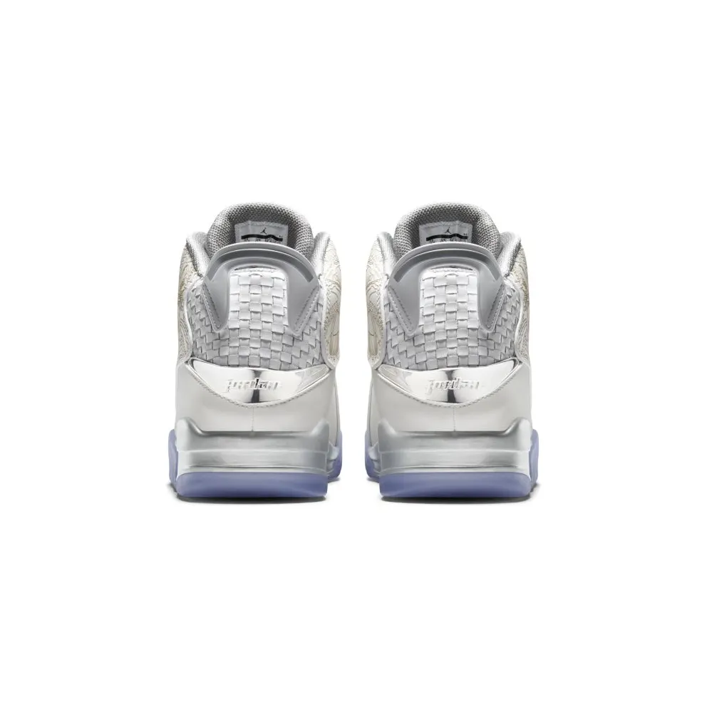 Jordan Dub Zero Laser White/White-Metallic Silver (705413-100)