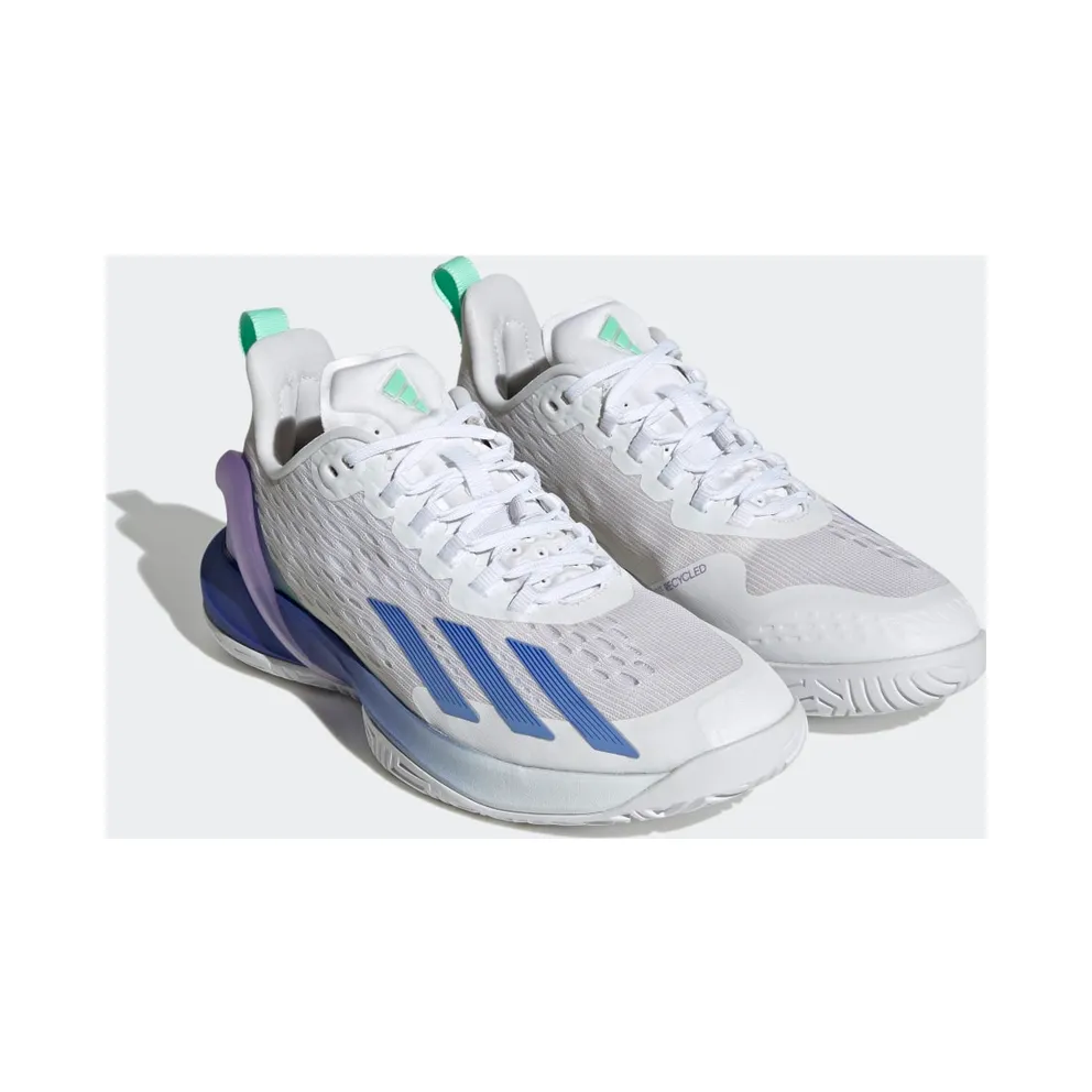 adidas adizero Cybersonic Tennis Cloud White / Blue Fusion / Pulse Mint (GY9640)