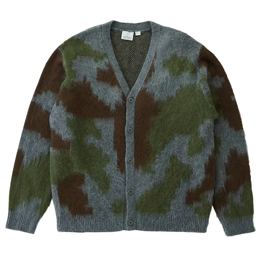 Gramicci – Mohair Cardigan – Sweatshirt-Crewneck (G5FU-J025-jungle-digi-camo)