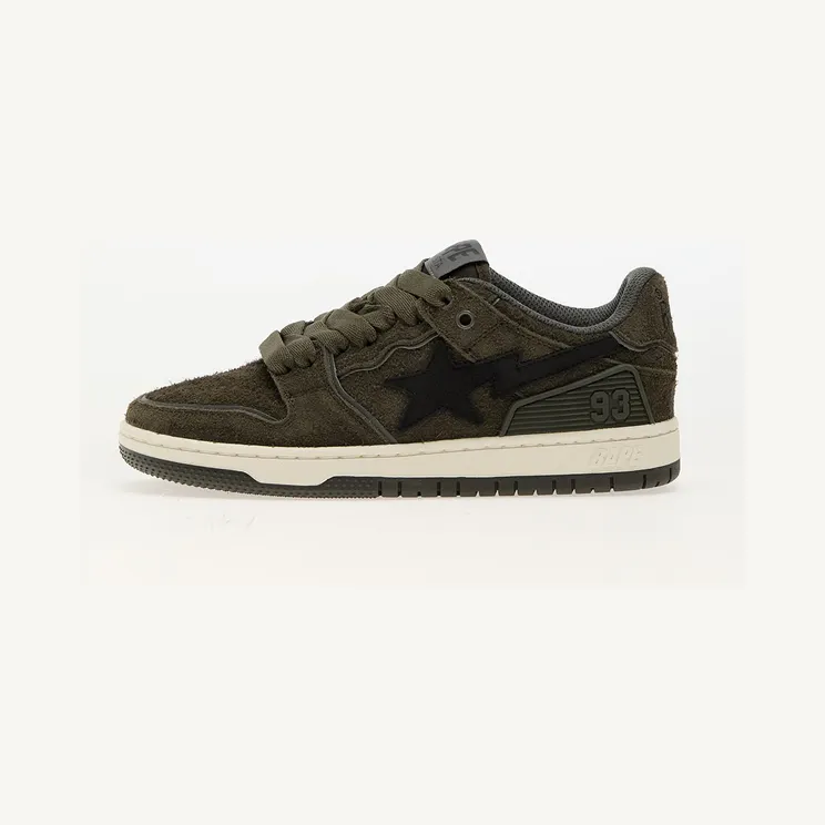 A Bathing Ape Bape Sk8 Sta 3 L “Black” (001FWK802312LBLK)