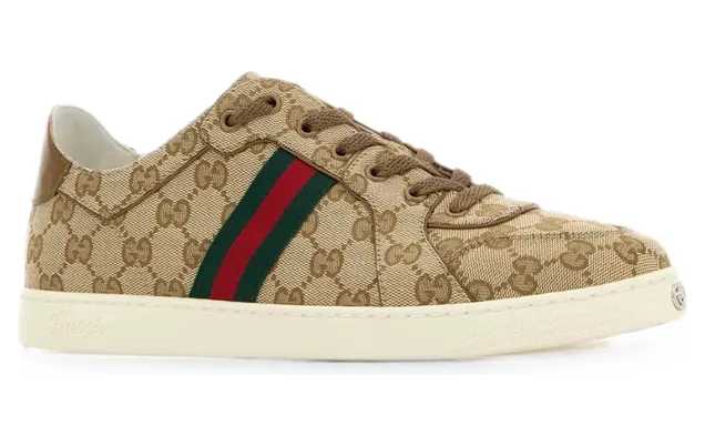 Gucci Stretch Low-top “Neutrals/Brown” (871608 FAF48 9644) (2)