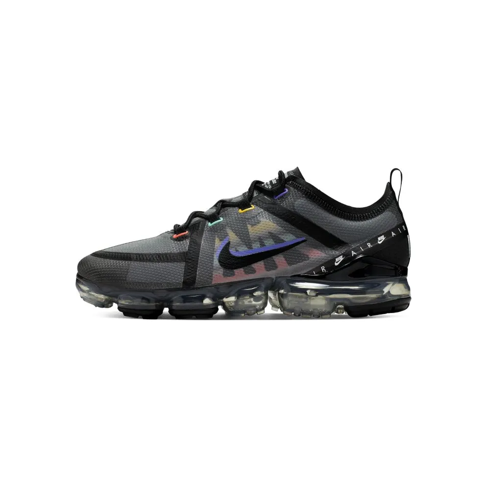 Nike Air VaporMax 2019 Windbreaker Black/Black-Psychic Purple-Flash Crimson-University Gold-Kinetic Green (CI1240-023)