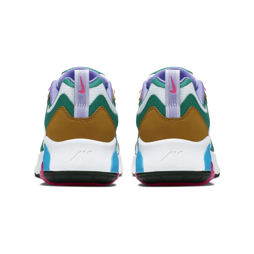 Nike Air Max 200 Mystic Green (W) Mystic Green/White-Gold Suede-Light Current Blue-Pink Blast-Medium Violet (AT6175-300)