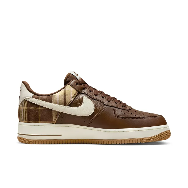 Nike Air Force 1 Low ’07 LX Brown Plaid (DV0791-200)