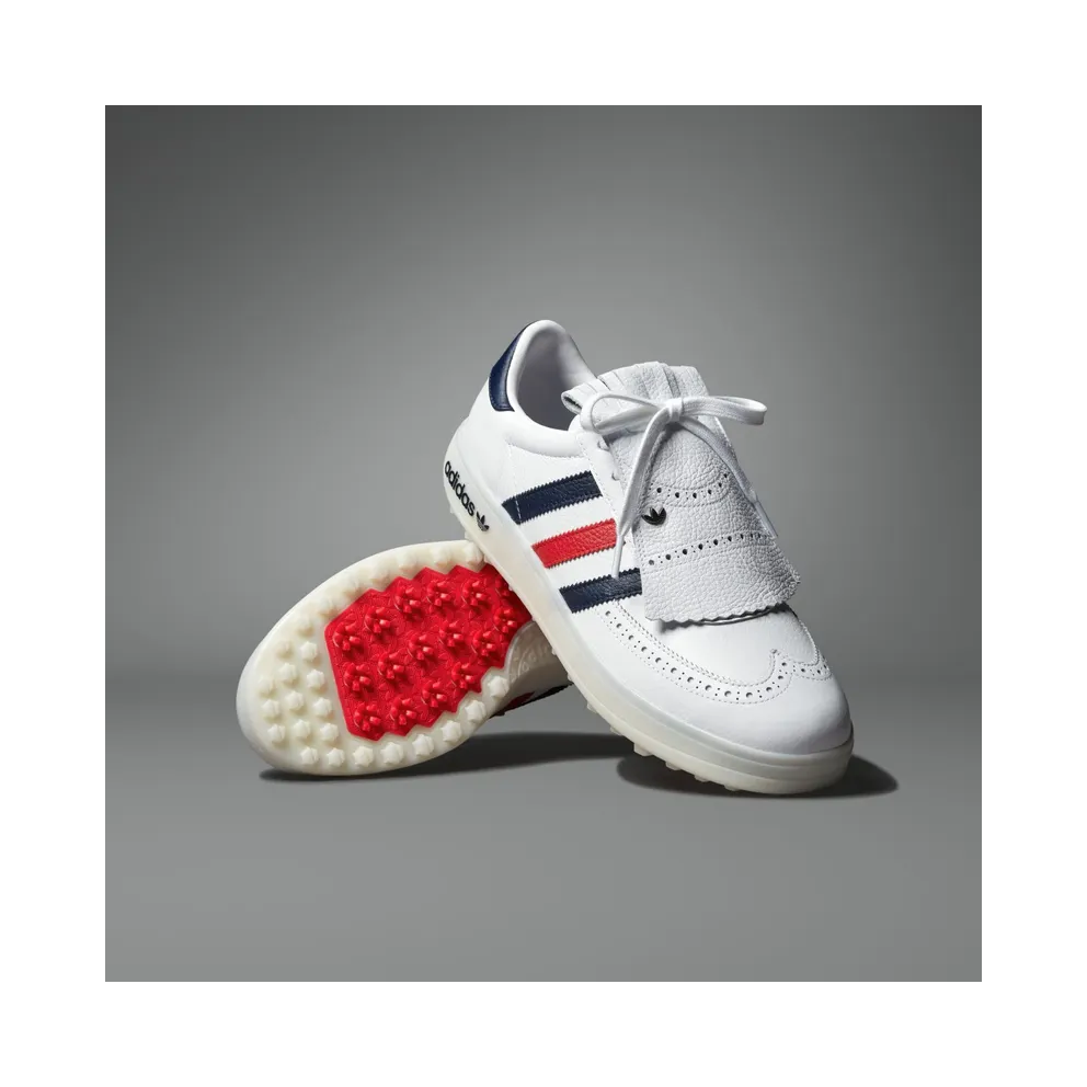 adidas Coursecup Spikeless Golf White Night Indigo Better Scarlet (IH2266)