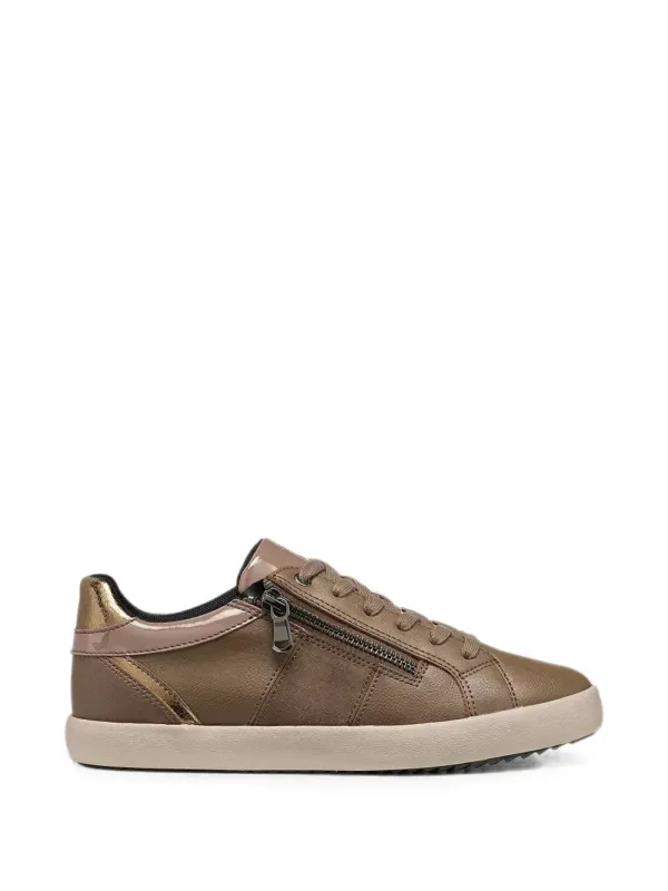 Geox mit seitlichem Reißverschluss – Brown (D366HE0BC22)