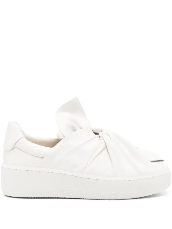 Ports 1961 Bee leren sneakers – White (PW122ZSN12ULAN065)
