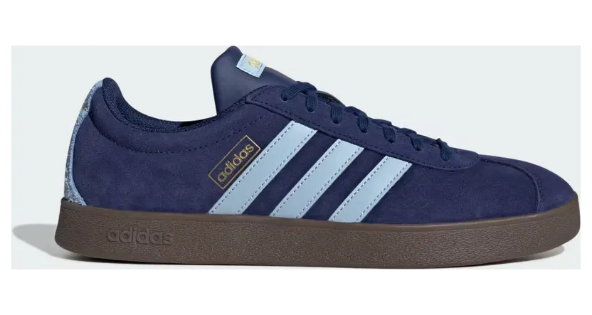 Adidas VL Court 2.0 Dark Blue / Clear Sky / Gum (JR8308)
