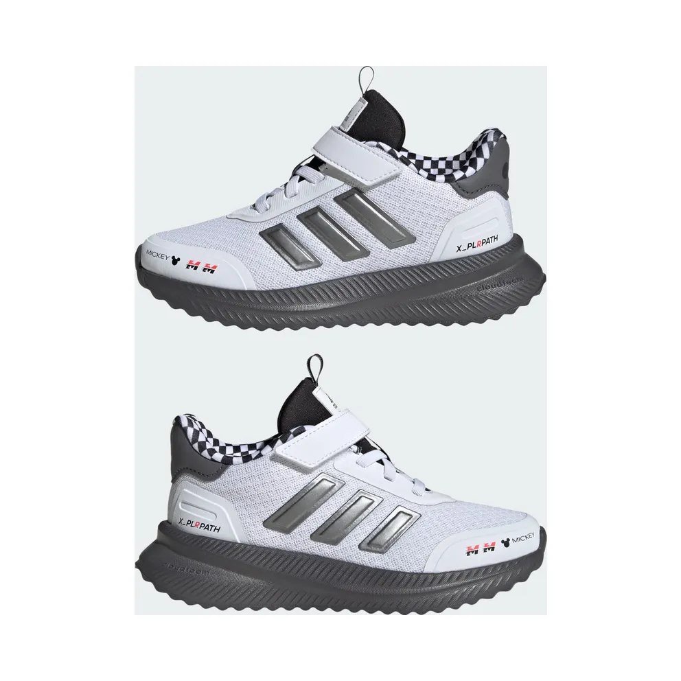 ADIDAS DISNEY MICKEY MOUSE X_PLRPATH SHOES CHILDREN Cloud White / Iron Metallic / Grey Five (IH1237)