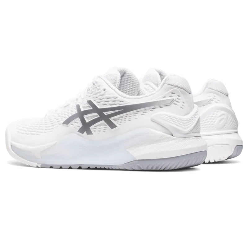 Asics GEL-RESOLUTION 9 White/Pure Silver (1042A208.100)